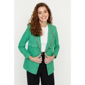 Trendyol Green Woven Tasseled Jacket