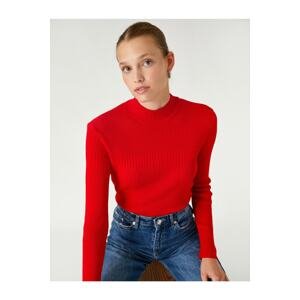 Koton Sweater - Red - Slim fit