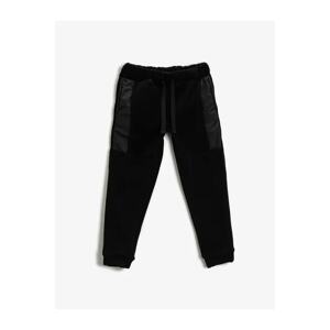 Koton Boys' Sweatpants Black 3wkb40143tk