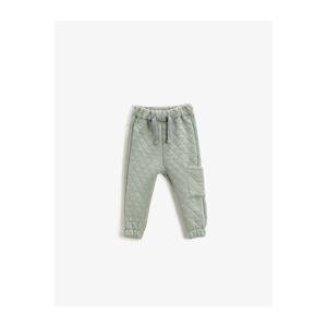 Koton Basic Trousers Quilted with Belt