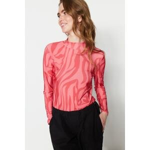 Trendyol Tunic - Red - Fitted