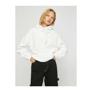 Koton Sweatshirt - Ecru - Relaxed