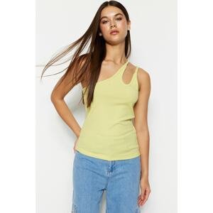 Trendyol Blouse - Yellow - Slim fit
