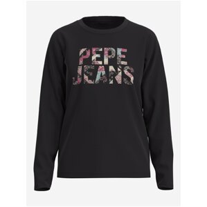 Black Women's T-Shirt Pepe Jeans Luna - Women