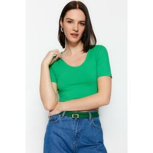 Trendyol Blouse - Green - Fitted