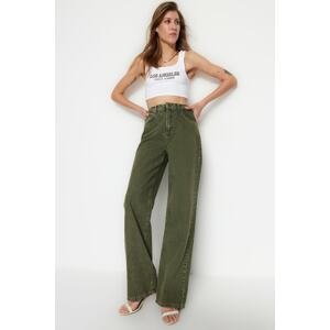 Trendyol Jeans - Khaki - Wide leg