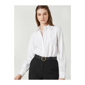 Koton Frill Detailed Shirt Long Sleeve Cotton