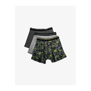 Koton Boxer Shorts - Gray - Single