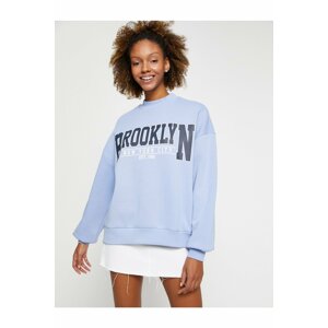 Koton Sweatshirt - Blue - Regular fit