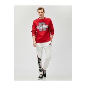Koton Sweatshirt - Red - Regular fit