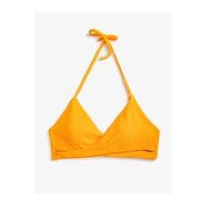 Koton Bikini Top - Orange - Plain