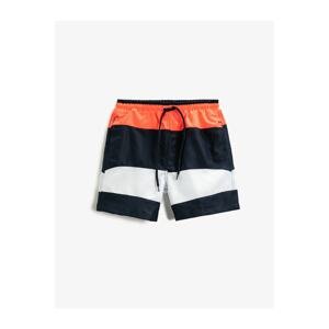 Koton Marine Shorts Color Block With Pocket