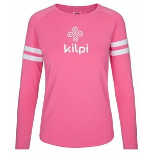 Women's cotton long sleeve T-shirt KÎLPIES MAGPIES-W PINK