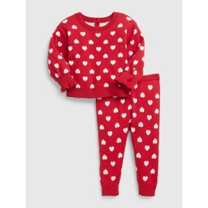 GAP Baby sweater set with hearts - Girls