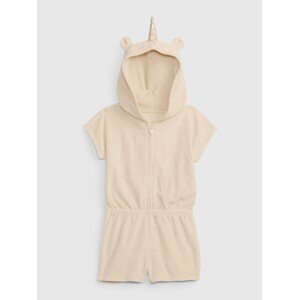 GAP Baby bathing terry cloth with hood - Girls