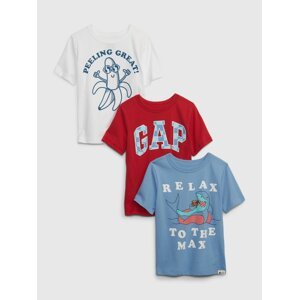 GAP Kids T-shirts organic, 3 pcs - Boys