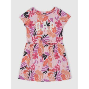 Children's floral dress with GAP logo - Girls