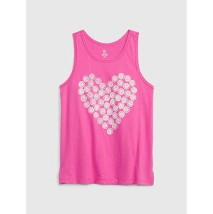 GAP Baby tank top organic heart - Girls