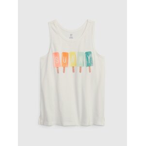 GAP Kids tank top organic sunny - Girls