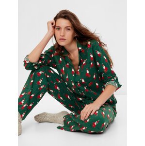GAP Flannel Pajamas Santa - Women