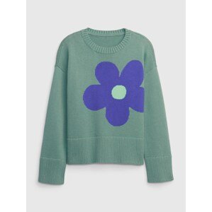 GAP Children's sweater with flower - Girls