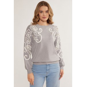 MONNARI Woman's Jumpers & Cardigans Viscose Sweater With Pattern