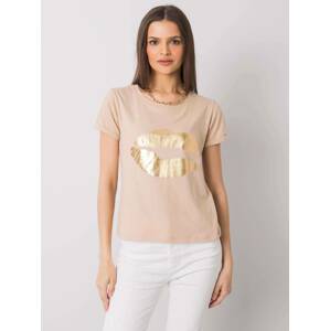 Blouse beige Och Bella BL-002. R12