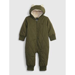 GAP Baby jumpsuit with fur and hood - Boys