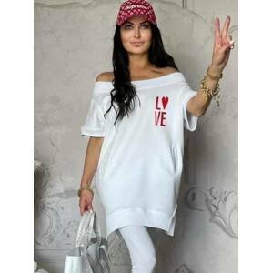 White tunic By o la la axp0784. R01