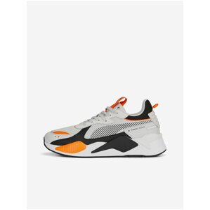 Orange and White Mens Sneakers Puma RS-X Geek - Men