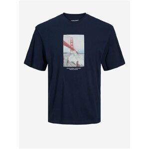 Dark blue boys T-shirt Jack & Jones Copenhagen - Boys