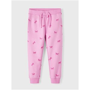 Pink girls' sweatpants name it Bascha - Girls