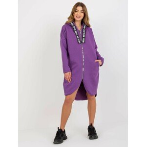 Women's Long Hoodie - purple