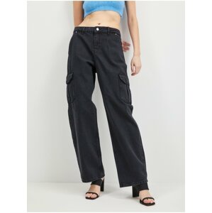 Black Womens Wide Jeans Noisy May Alexa - Women