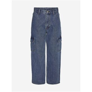 Dark Blue Wide Jeans Noisy May Alexa - Women