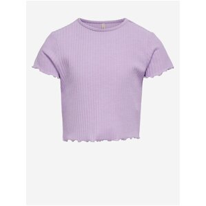 Light purple girls' T-shirt ONLY Nella - Girls