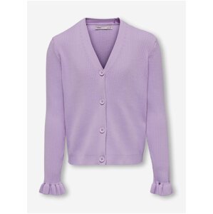 Light purple girly cardigan ONLY Sally - Girls