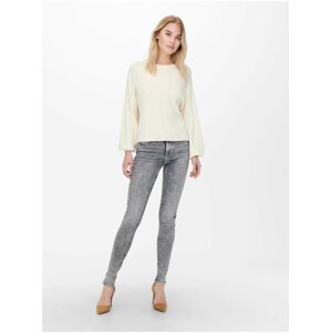 Grey Womens Skinny Fit Jeans ONLY - Women