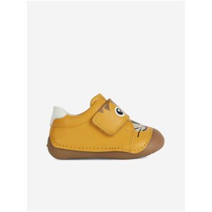 Yellow Kids Leather Shoes Geox - Boys