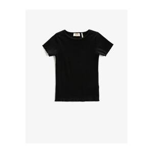 Koton T-Shirt - Black - Slim fit