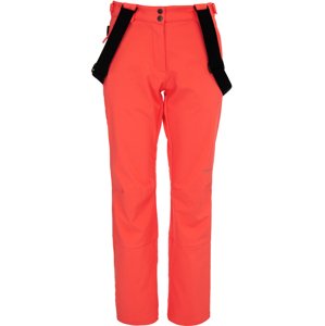 Women's trousers ALPINE PRO ARGA neon coral