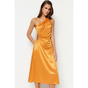 Trendyol Dress - Orange - Bodycon