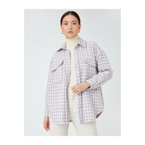 Koton Checkered Shirt with Buttons