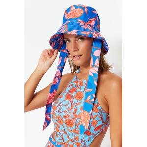 Trendyol Floral Patterned Woven Hat