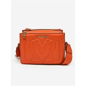Orange Womens Crossbody Handbag Love Moschino - Women