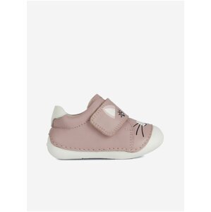 Old Pink Girls' Leather Shoes Geox - Girls