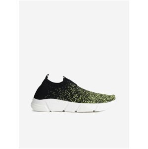 Green and Black Boys Slip on Geox Sneakers - Boys