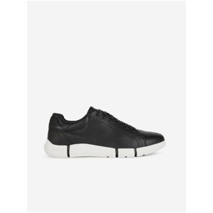 Black Men's Leather Sneakers Geox - Men