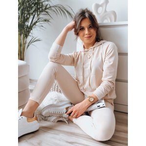 Women's tracksuit MIGEL light beige Dstreet