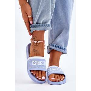 Big Star Light LL274734 Women's Slippers Light Blue